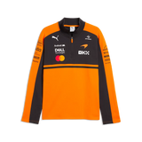 McLaren sweatshirt, team, half zipped, papaya, 2026