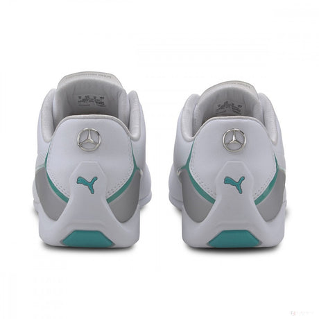 Mercedes Kids Shoes, Puma Drift Cat 8, White, 2021 - FansBRANDS®