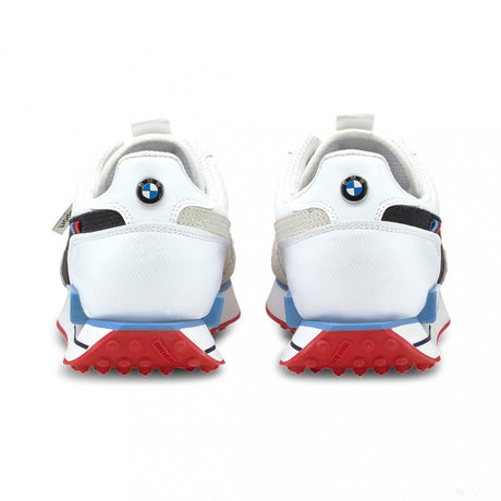BMW Kids Shoes, Puma Future Rider, White, 2021 - FansBRANDS®