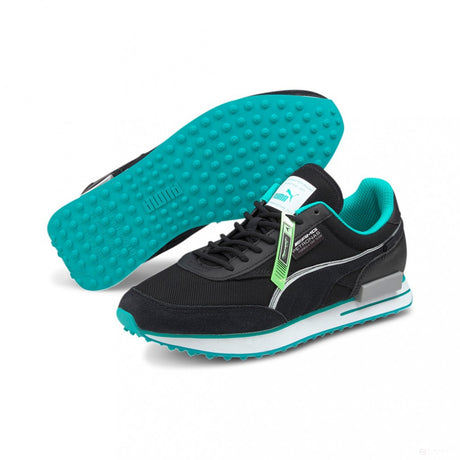 Mercedes Shoes, Puma Future Rider, Black, 2021 - FansBRANDS®