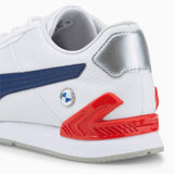 Puma BMW MMS Track Racer Shoes, White, 2022 - FansBRANDS®