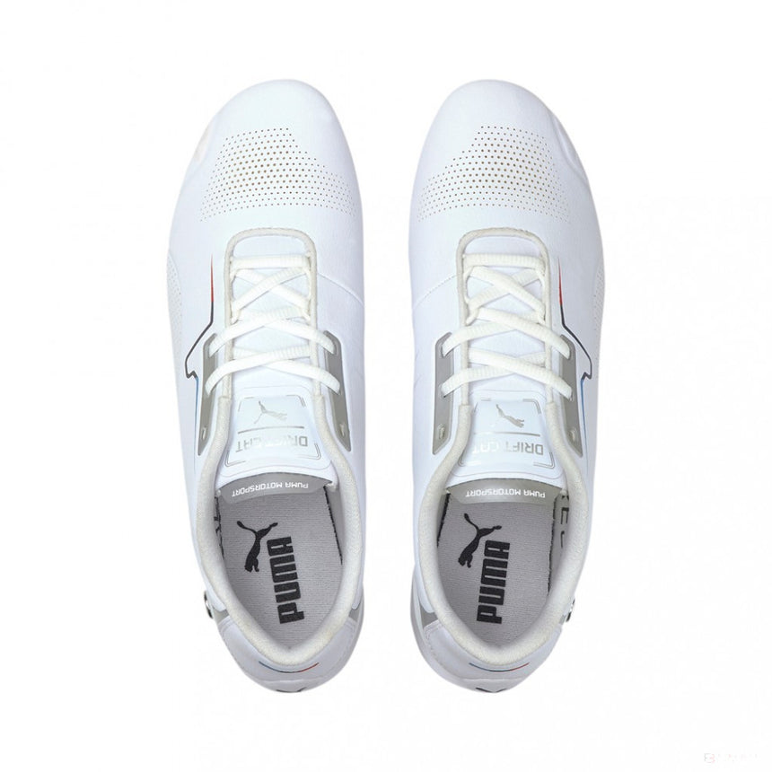 BMW Kids Shoes, Puma Drift Cat 8, White, 2021 - FansBRANDS®