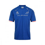 Alpine T-shirt, Esteban Ocon 31 Team, Blue, 2022 - FansBRANDS®