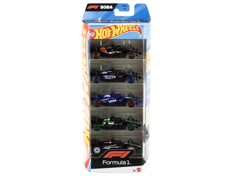 Hot Wheels F1 Set, 5pc F1 car in the box