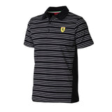 Ferrari Polo, striped, Black, 2015 - FansBRANDS®