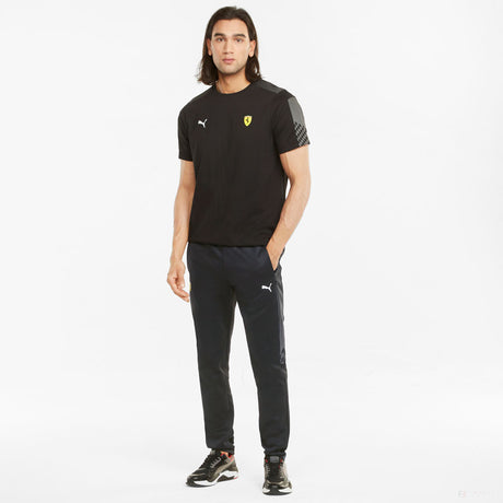 Ferrari Pants, Puma Race T7 Track, Black, 2021 - FansBRANDS®