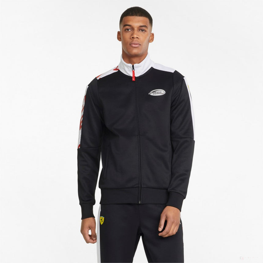 Puma Ferrari T7 Pulóver, Black, 2022 - FansBRANDS®