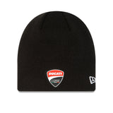Ducati beanie, rubber logo, New Era, black