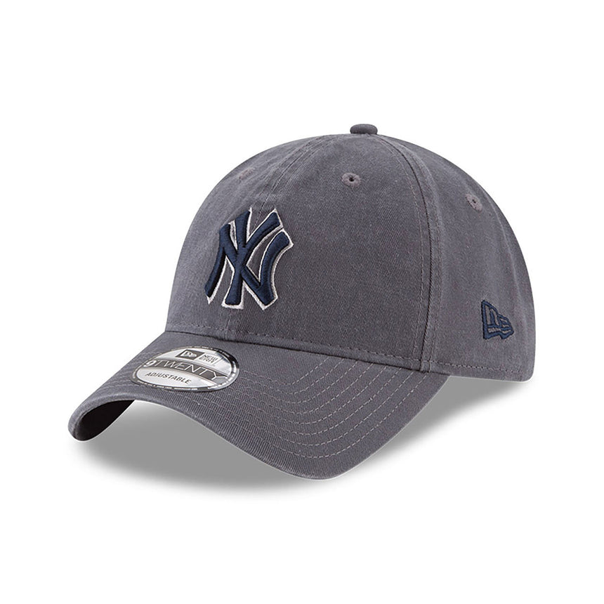 New York Yankees cap, New Era, Core, grey