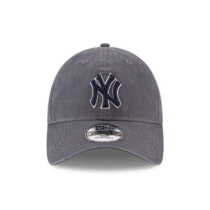 New York Yankees cap, New Era, Core, grey