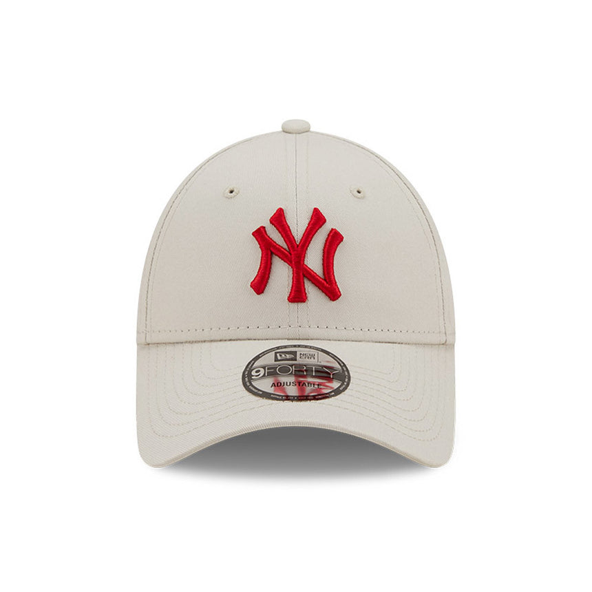 New York Yankees cap, New Era, 9FORTY, essential, cream