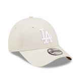 Los Angeles Dodgers cap, New Era, 9FORTY, essential, beige