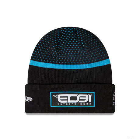 Alpine Esteban Ocon Cuff Beanie Kids Black-Youth - FansBRANDS®