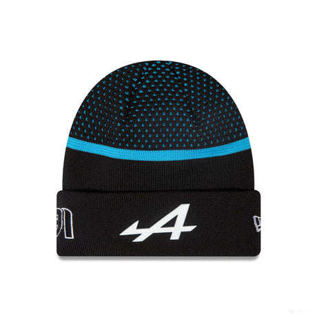 Alpine Esteban Ocon Cuff Beanie Kids Black-Youth - FansBRANDS®