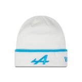 Alpine Stripe Cuff Beanie, White - FansBRANDS®