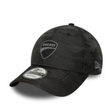 Ducati cap, New Era, 9FORTY, camofalgue, black