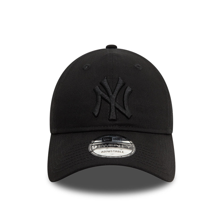 New York Yankees cap, New Era, 9TWENTY, essential, full black