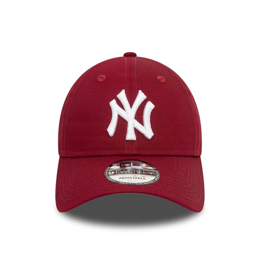 New York Yankees cap, New Era, 9TWENTY, essential, burgundy