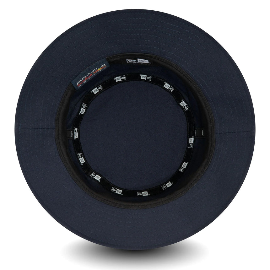 Red Bull bucket hat, New Era, grapihic, blue