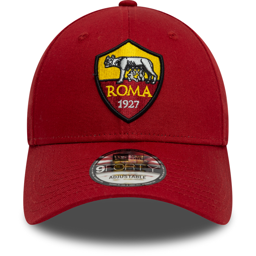 AS Roma cap, New Era, 9FORTY, Core, red