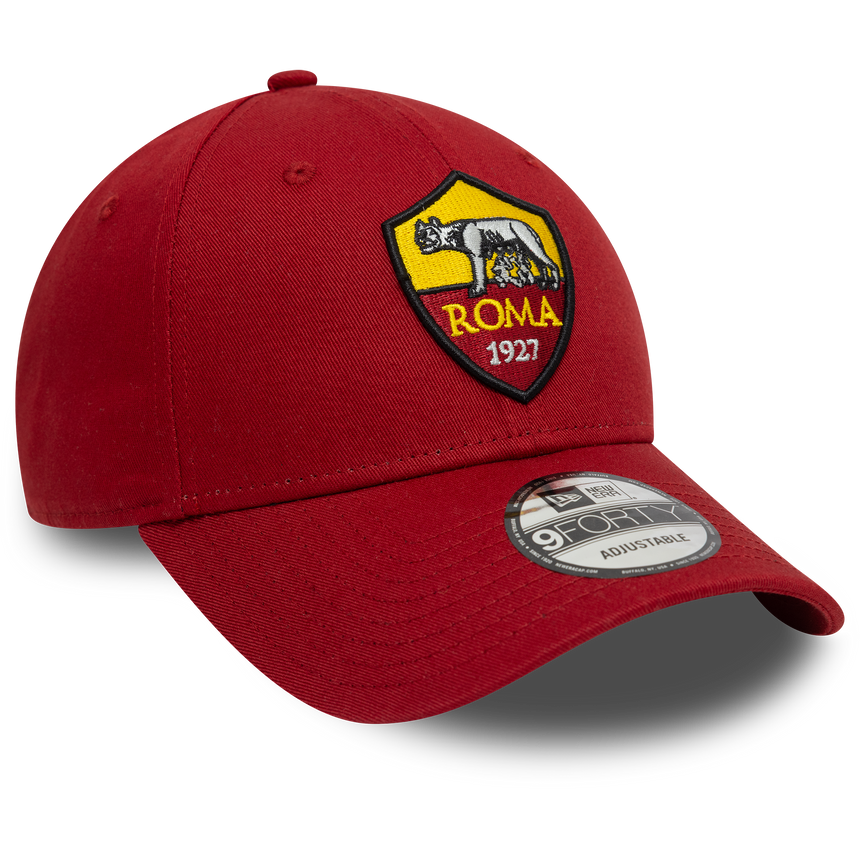 AS Roma cap, New Era, 9FORTY, Core, red