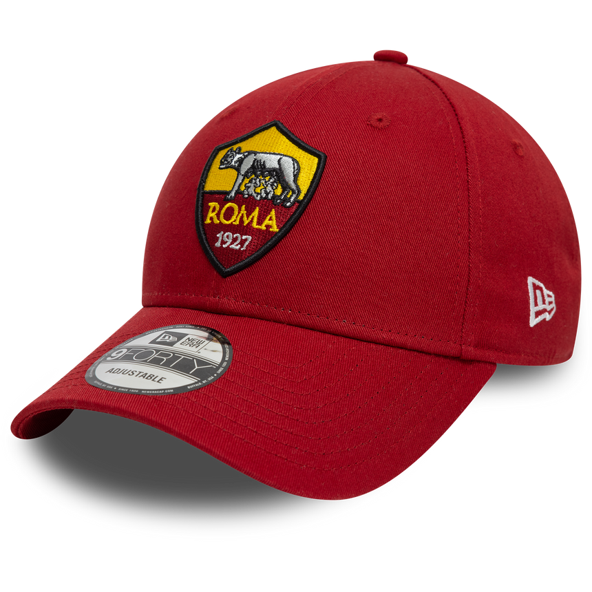 AS Roma cap, New Era, 9FORTY, Core, red