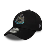 Newcastle United FC cap, New Era, 9FORTY, Core, black