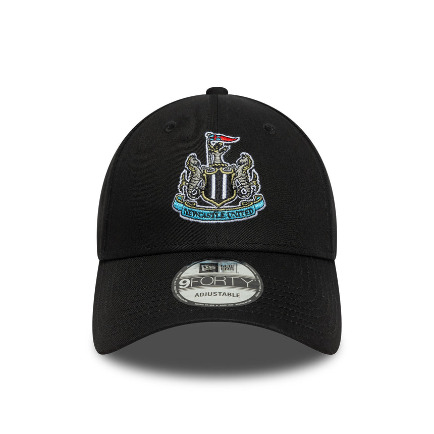 Newcastle United FC cap, New Era, 9FORTY, Core, black