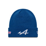 Alpine beanie, cuff knit, New Era, blue