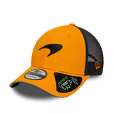 McLaren Baseball Cap, Paddock, New Era, 9FORTY, Orange 🔥