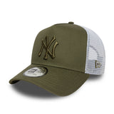 New York Yankees cap, New Era, trucker, essential, khaki