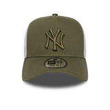 New York Yankees cap, New Era, trucker, essential, khaki