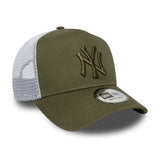 New York Yankees cap, New Era, trucker, essential, khaki