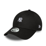 New York Yankees cap, mini logo, New Era, 9FORTY, black