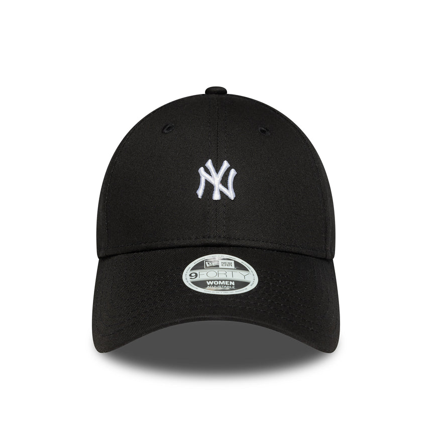 New York Yankees cap, mini logo, New Era, 9FORTY, black
