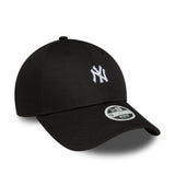 New York Yankees cap, mini logo, New Era, 9FORTY, black