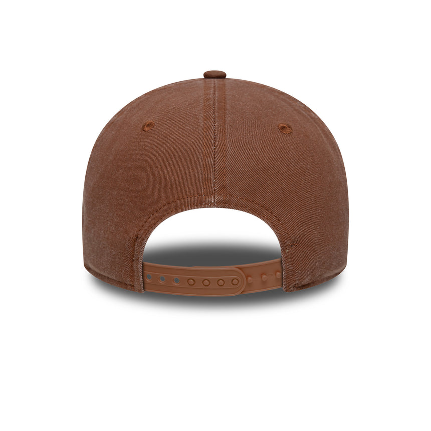 Alpine cap, washed, New Era, 9FORTY, brown