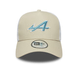 Alpine cap, trucker, seasonal, New Era, 9FORTY, cream
