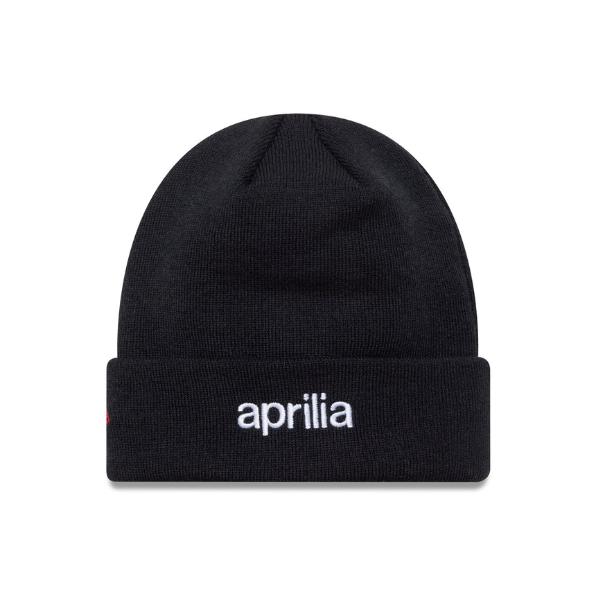 Aprilia beanie, cuff knit, New Era, black