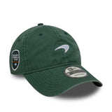 Mclaren cap, washed, New Era, 9TWENTY, green