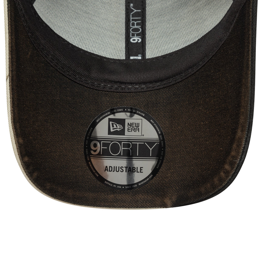 Vespa cap, distressed, New Era, 9FORTY, brown