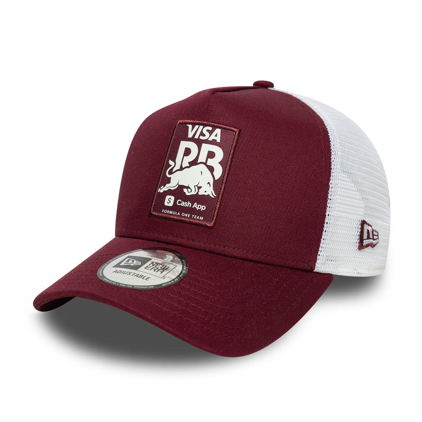 Visa RB cap, trucker, seasonal, New Era, 9FORTY, burgundy
