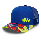 Valentio Rossi #46 cap, trucker, VR46, New Era, 9SEVENTY, blue
