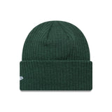 New York Yankees beanie, wide cuff, New Era, green