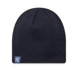 New York Yankees beanie, essential, skull knit New Era, blue