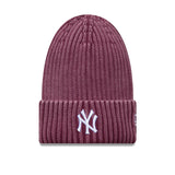 New York Yankees, washed beanie, MLB, New Era, red