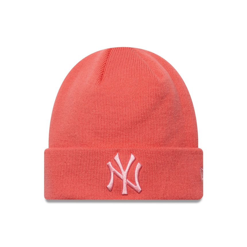New York Yankees beanie, New Era, pink