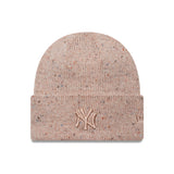 New York Yankees beanie, glitter beanie, New Era, pink