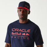 Red Bull Racing t-shirt, oversized, New Era, dark blue