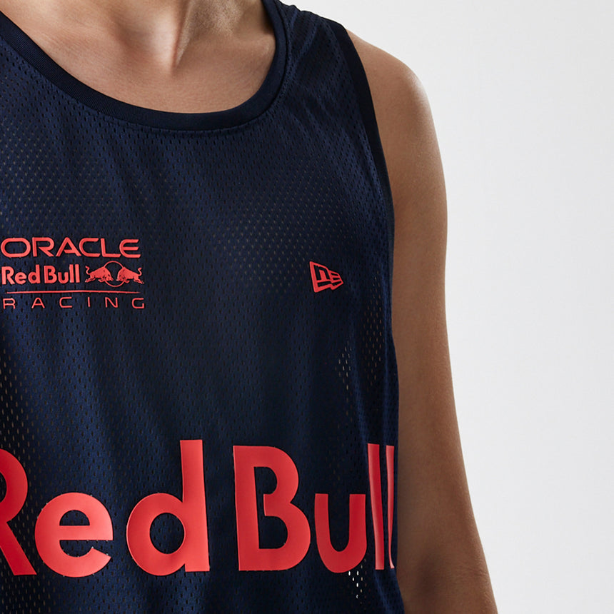 Red Bull Racing sleevless t-shirt, New Era, baseketball mesh, dark blue